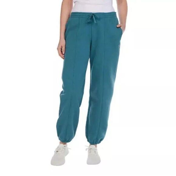 Champion Heavyweight Jogger Pants Women's XXL Sweatpants Aqua Tonic 1630482 NWT - Picture 1 of 11